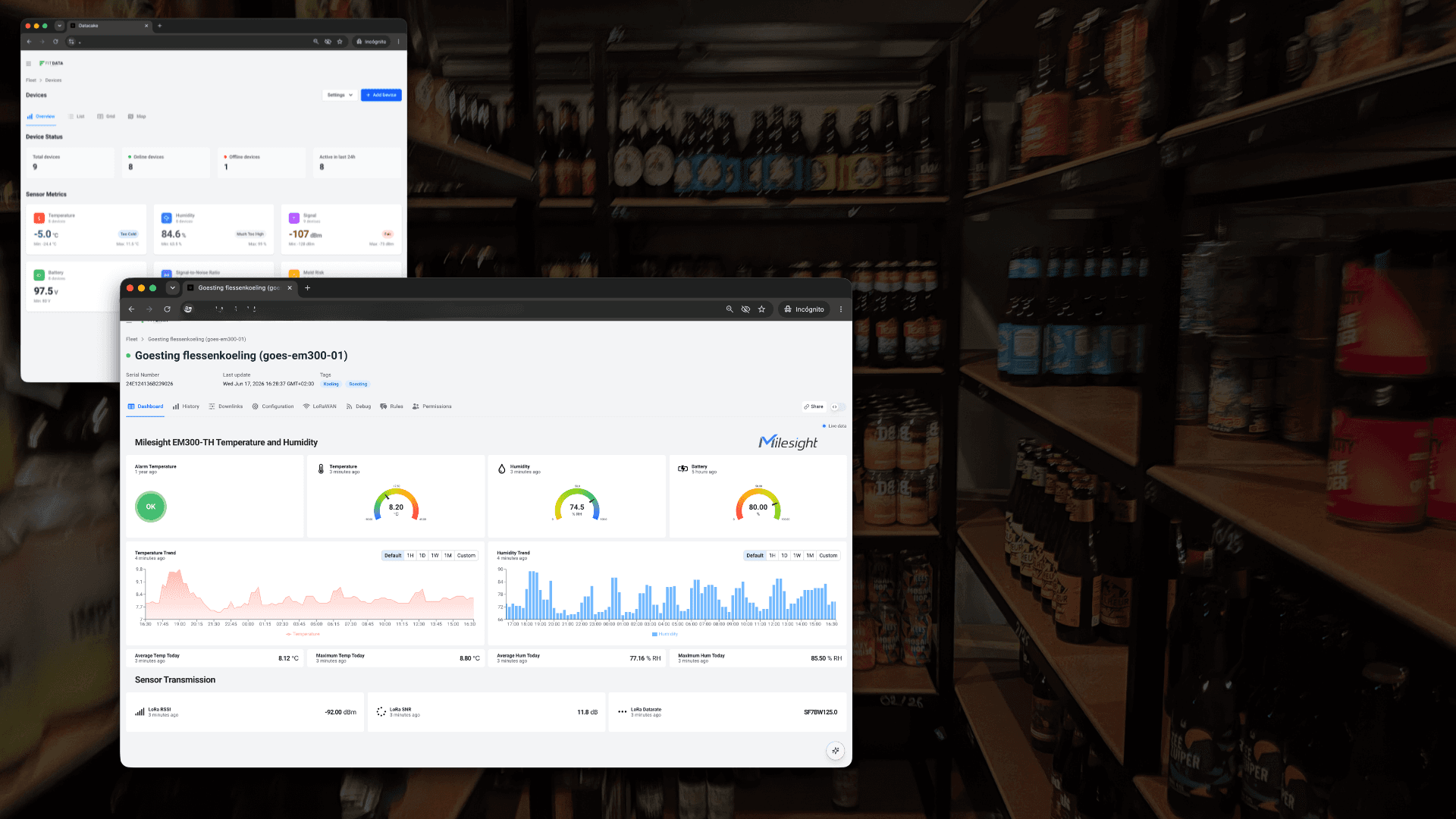 How a Craft Beer Bar and Coffee Bar Prevent Product Loss with Datacake Temperature Monitoring
