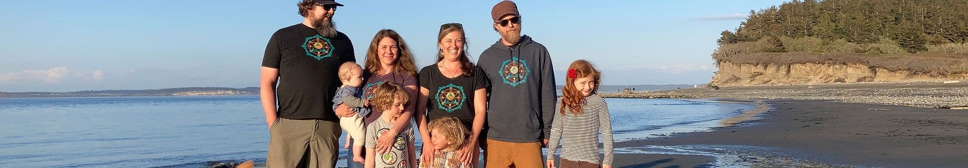 Family picture of the Sacred founders
